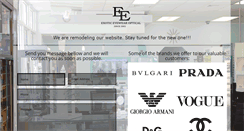 Desktop Screenshot of exoticeyewearoptical.com